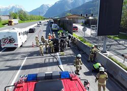 // EINSATZ // Verkehrsunfall Autobahn